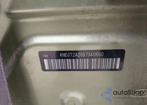 2011 Kia Soul ! from USA, damaged, VIN KNDJT2A26B7340660